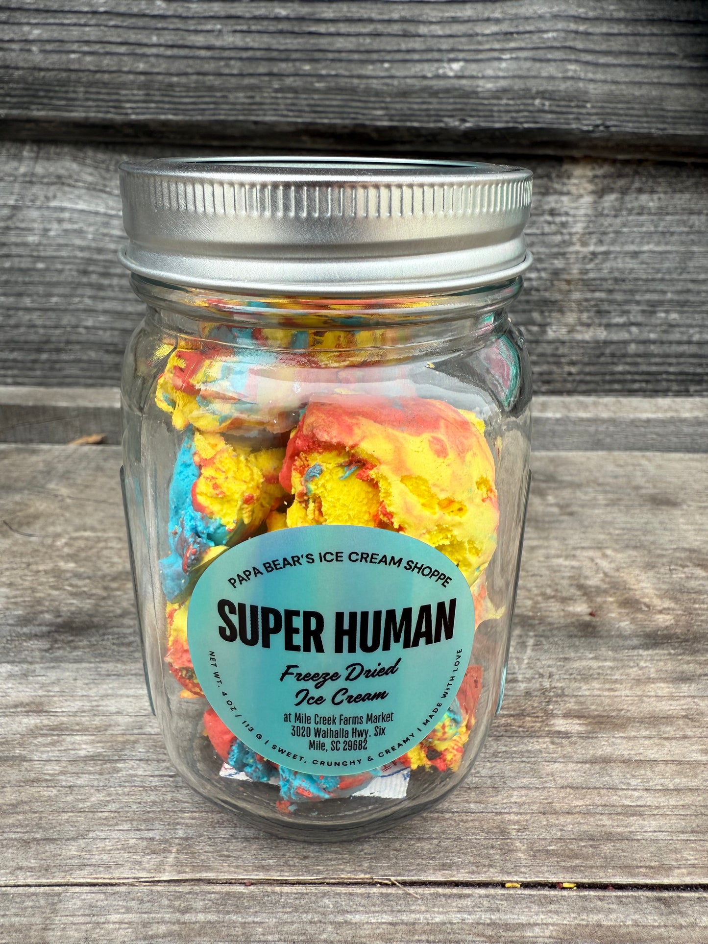 Super Human Freeze Dried Ice Cream