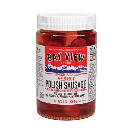 Sausage - Red Hot Polish Pickled 8 oz