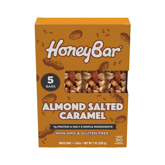 Honey Bar - Almond Salted Caramel Gluten Free