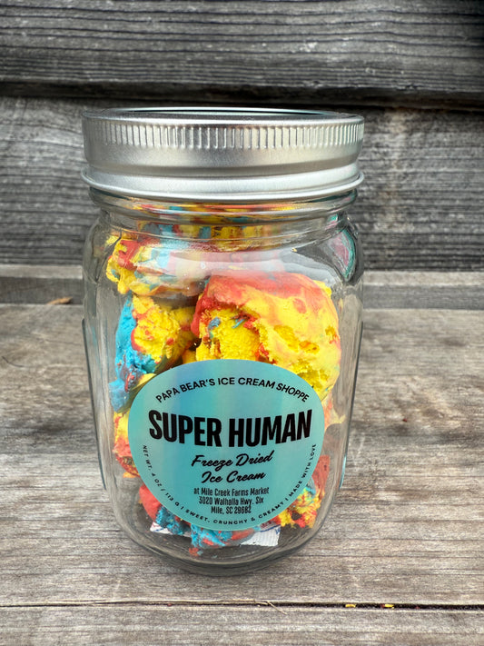 Super Human Freeze Dried Ice Cream