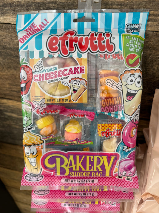 eFrutti Bakery Shoppe Bag Gummy Candy, 2.7 Ounce Pack